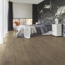 Плитка ПВХ Quick-Step BAGP 40160 Дуб бархатный коричневый