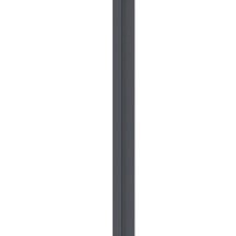 Стеновые панели VOX Linerio S-LINE ANTHRACITE Планка левая