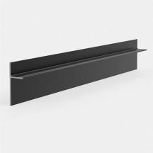 Плинтуса Pro Design Теневой скрытого монтажа Panel 7208 Черный Муар
