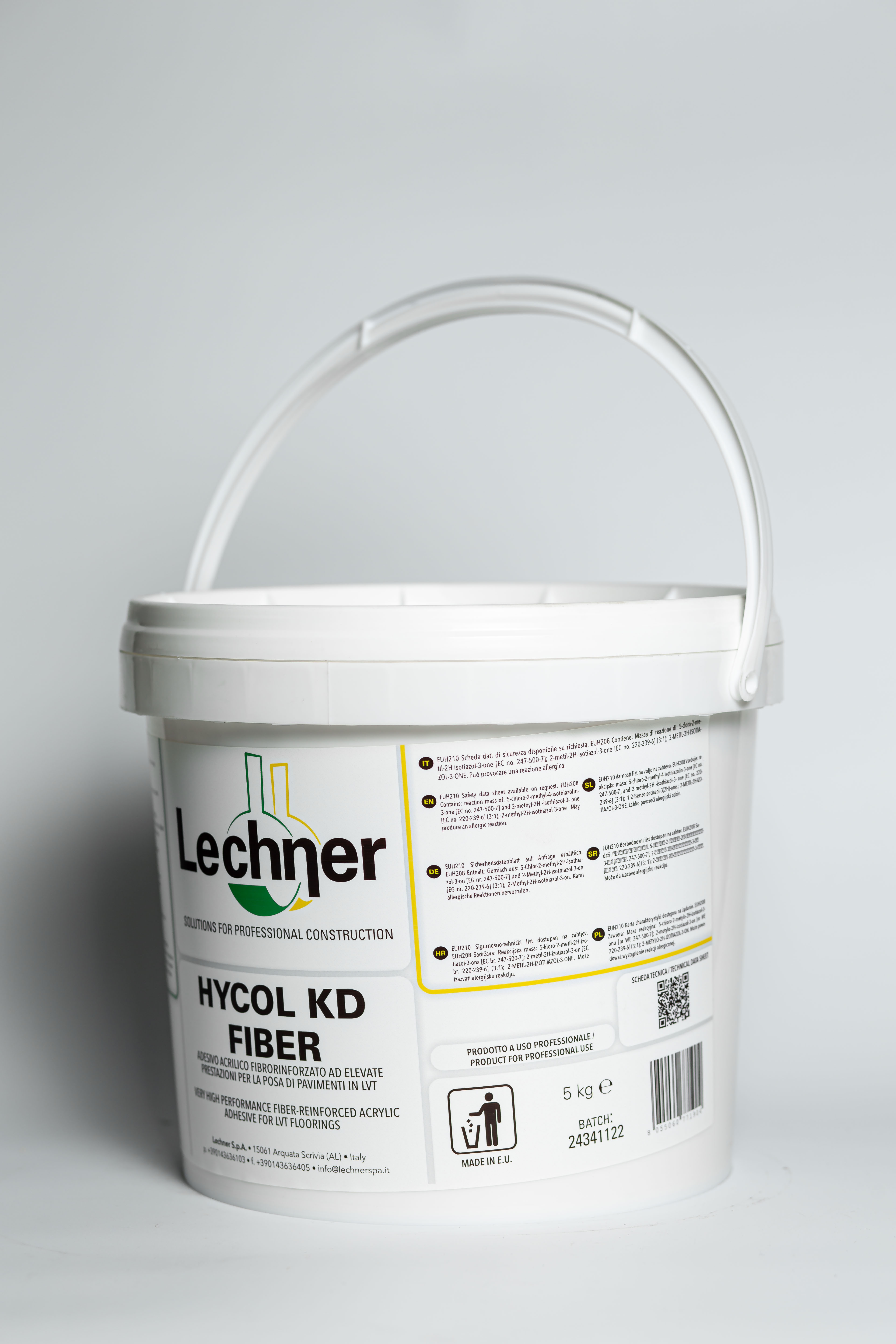 Клей для ПВХ покрытий Lechner Hycol KD Fiber 18кг – купить в СПб в ...