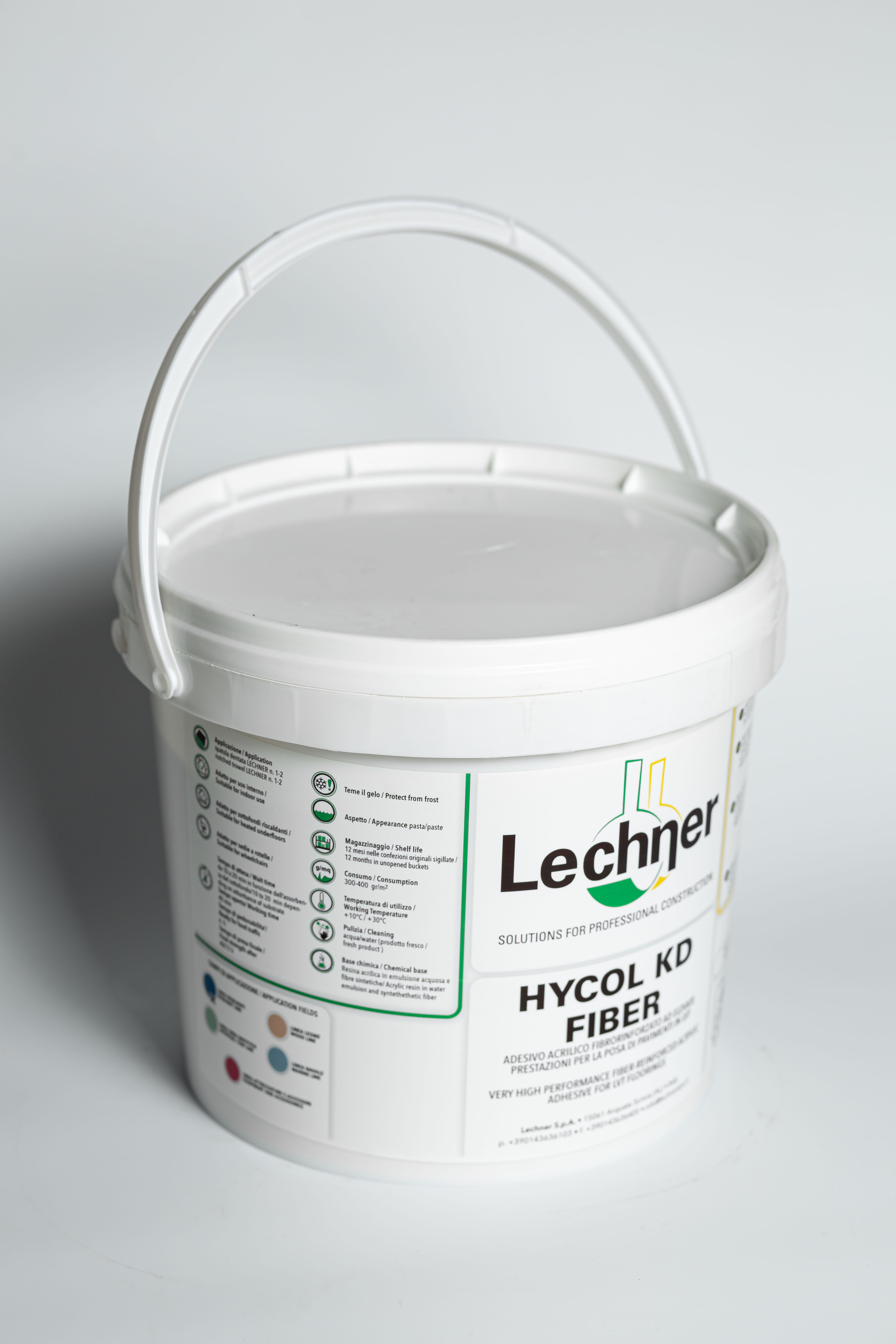 Клей для ПВХ покрытий Lechner Hycol KD Fiber 18кг – купить в СПб в ...